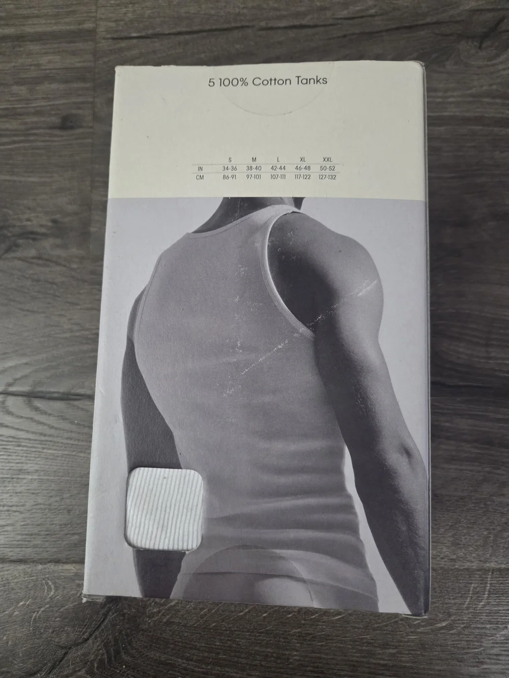 Calvin Klein Men’s White Cotton Tank Tops - 5-Pack Size M NEW